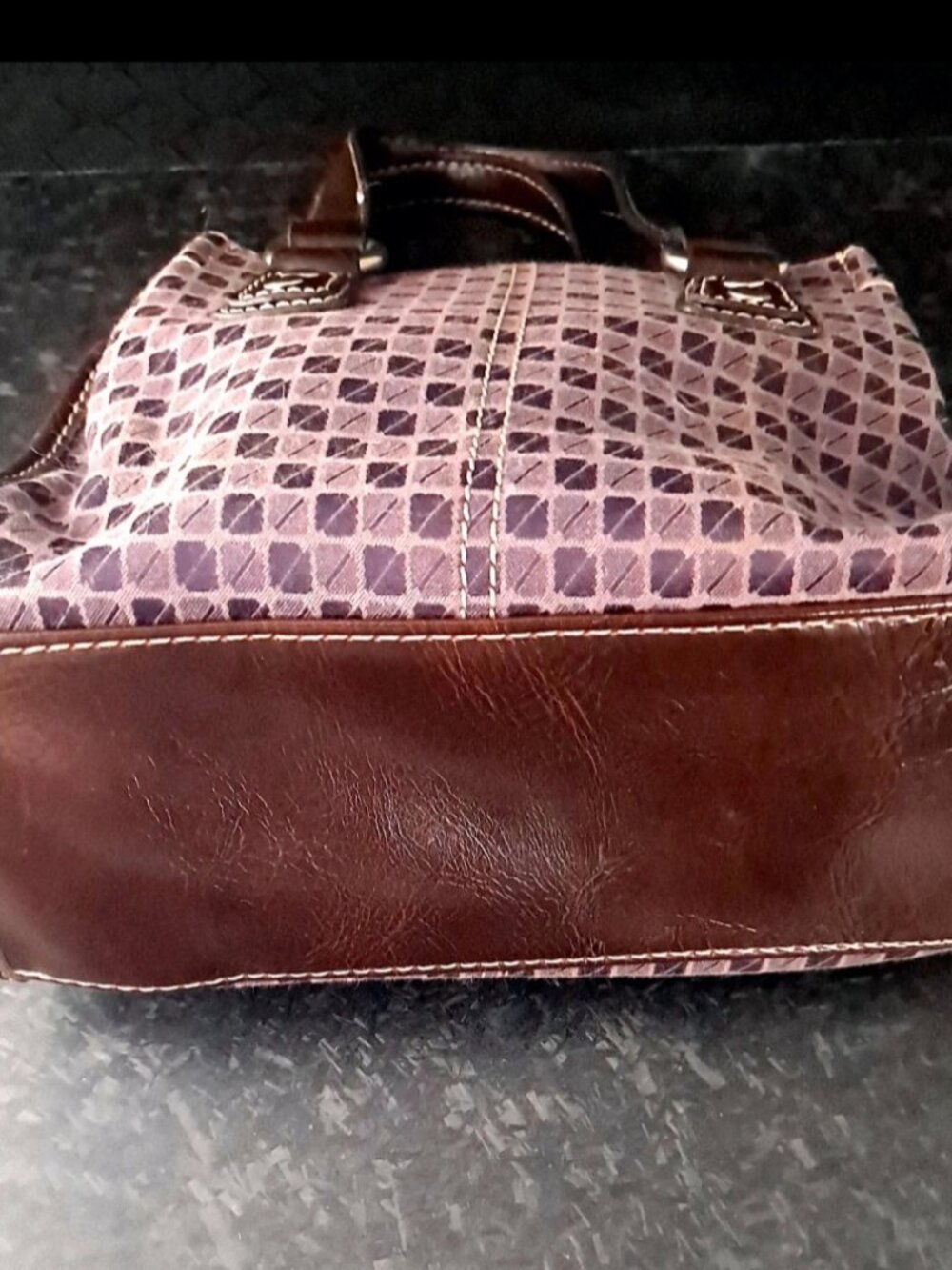 Vintage Y2K Nine & Co. Mini Tote Bag - Picture 3 of 8